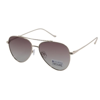 High Quality Transparent Silicone Nose Pad OEM Fashion Retro Double Bridge Metal Sunglasses